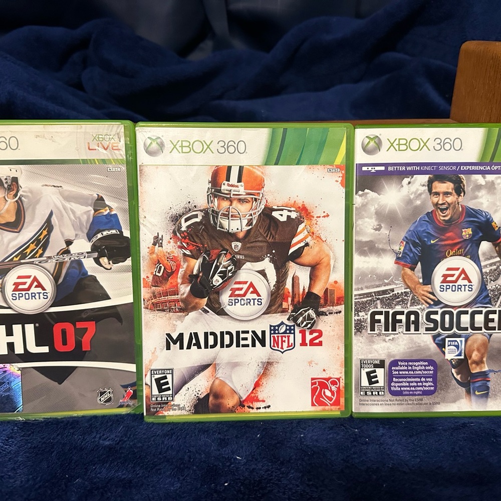 Xbox 360 EA Sports Game Bundle